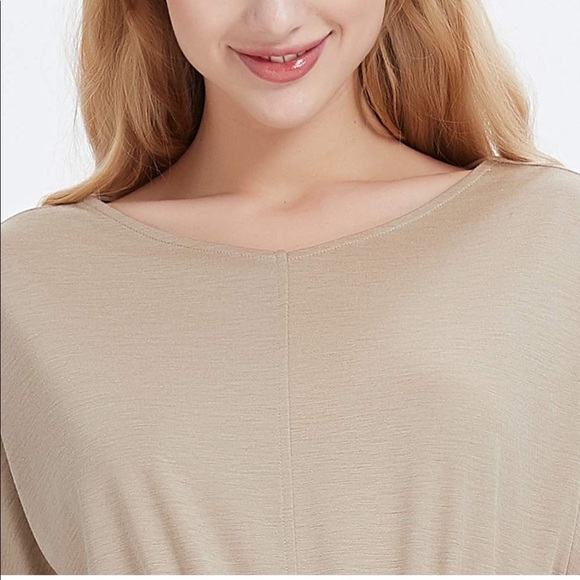 Beige Summer Dress - Picture 2 of 5